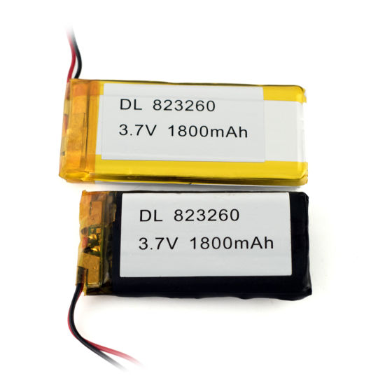 Rechargeable Lithium Polymer Battery 3.7V 823260 1800mAh Lithium Ion Polymer Battery Cells for Mobile Power Bank