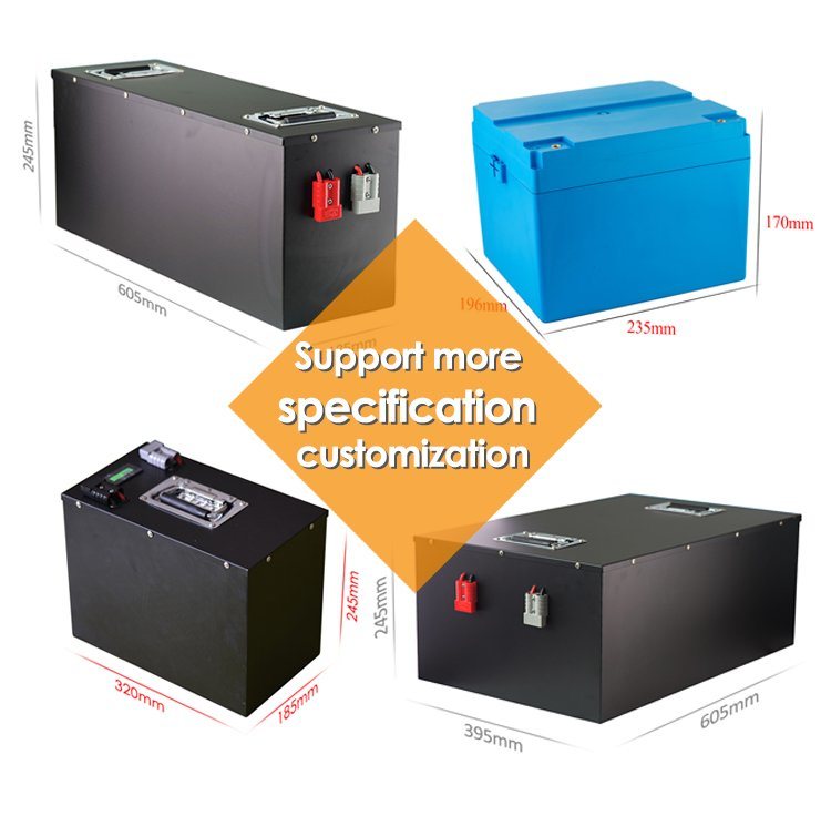 72 Volt LiFePO4 Battery Pack 72V 50ah Ebike Scooter Motorcycle Battery