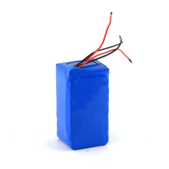 Rechargeable Lithium Ion Battery Pack 6s2p 18650 22.2V 6000mAh with BMS