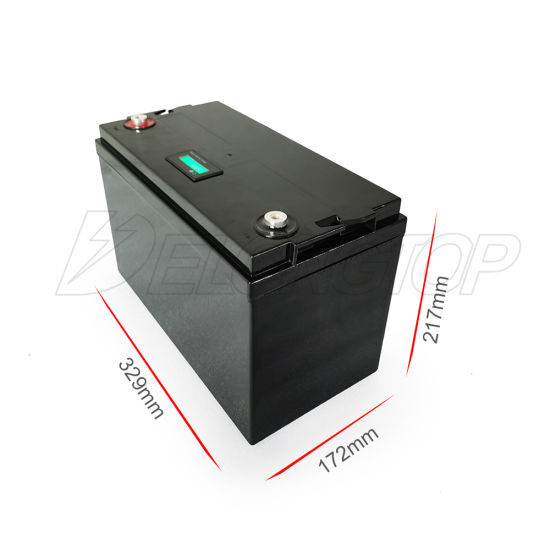 LiFePO4 Battery 12V 100ah with BMS and Bluetooth