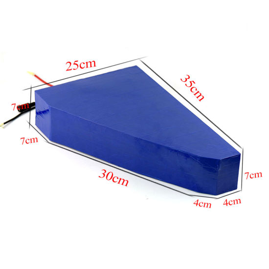 18650 Lithium Ion Cells 48V 20ah E Bike Battery Pack Triangle Bag Type for 1500W Electric Bicycle