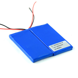 Customized Rechargeable 2s1p 7.4V 2200mAh Lipo Battery Pack for Digital Products